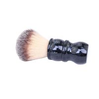 Yaqi 24MM pędzel do golenia dla mężczyzn żywica uchwyt Nylon dla mężczyzn rozliczenie broda profesjonalny fryzjer czyszczenie twarzy pędzel do golenia 2